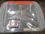 Nos Kuryakyn Yamaha Backrest Mounting Straps For Road Star Models 1536. Fixed Price $125.99.