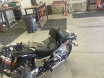 Honda Rebel 250 Drivers Backrest Quick Release No Tools. Fixed Price $92.00.