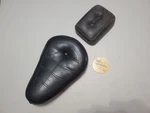 Harley Davidson Chopper Solo Spring Seat Pad Passenger Pillion Rigid Shovel. Fixed Price $229.99.