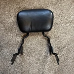 Harley Davidson Passenger Backrest W/quick Detach Mount Oem. Fixed Price $99.00.