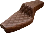 Saddlemen Step Up Lattice Stitch Brown Seat 4.5 Tank Harley 2004+ Xl Sportster. Fixed Price $475.00.