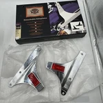 Harley Davidson Softail Flstc Flsts Detachable Sissy Bar Sideplates Reflectors. Fixed Price $59.99.