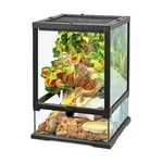 18X12X12 Gallon Glass Reptile Tank Front Opening Terrarium Suitable For Le.... Fixed Price $142.55.
