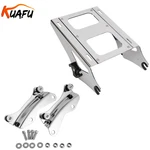 For Harley Touring 14-UP Luggage Trunk Two-up Mount Rack W/ Docking Hardware Kit. Fixed Price $66.98.