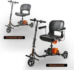 Superhandy GUT143 Padded Faux Leather Cushioned Seat For Wheel Scooter - Black. Fixed Price $149.00.