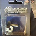 Motherwell Thumbscrew "low Profile Nc" 1/4 Blk Gloss/harley-davidson. Fixed Price $8.00.