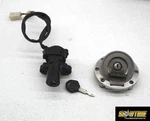 08-16 Yamaha Yzf R6 Ignition Lock Key Set W/ Gas Cap. Fixed Price $66.50.
