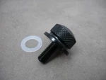 Bolt Screw Harley Seat Hold Down Quick Release Black Shovelhead Sportster Fine. Fixed Price $8.00.
