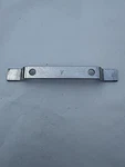 Harley Davidson Low Medallion Plate Style Sissy Bar Uprights For Backrest Pad. Fixed Price $30.00.