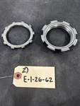 Oem Honda CR250 CRF250 CRF450R Rear Shock Spring Sag Adjuster Nuts 52422-KZ3-J31. Fixed Price $32.00.
