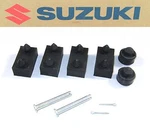 New Seat Rubber Mount Kit With Pins Genuine Suzuki Oem Saddle Bumpers Notes #G52. Fixed Price $29.95.