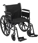 Drive Medical Cruiser Iii Wheelchair - Black Comes With Roho Seat Cushion. Fixed Price $300.00.