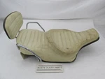 Harley Davidson 1977-82 Shovelhead Cream Comfort Flex Buddy Seat 52516-77A. Fixed Price $184.99.