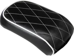 Pera Bare Bones White Diamond Rear Pillion Seat For 2008-2017 Harley Softail. Fixed Price $244.80.