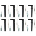 Ngk Laser Platinum Spark Plugs & Denso Coil Boots Kit For Aviator Mustang V8. Fixed Price $130.95.