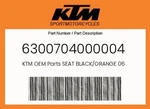 Ktm Genuine Seat Black/orange 06 - 6300704000004. Fixed Price $150.34.
