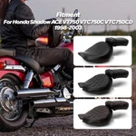 Smooth / Diamond Front & Rear Seat For Honda Shadow Ace VT750CD 1998-2003. Fixed Price $159.99.