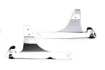 Sissy Bar Detachable Side Plates For Harley-davidson. Fixed Price $158.99.