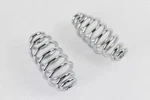 Chrome Inch Seat Spring Set Fits Harley Davidson 42-0055. Fixed Price $14.19.