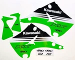 Factory Effex SR3 Graphics Kawasaki KX125 03 04 05 06 07 08. Fixed Price $60.95.