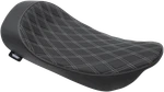 Drag Specialties Seats Low Solo - Double Diamond Silver Stitch. Fixed Price $292.99.