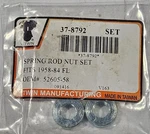 V-twin 37-8792 Auxiliary Seat Spring Rod Nut Set 58-84 Fl. Fixed Price $12.00.