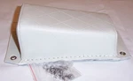 Pillon Pad Universal 8-1/2"LX 4-1/4"W White Vinyl Diamond Pattern New. Fixed Price $32.95.