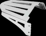 Cobra Chrome Laser Cut Sissy Bar Formed Luggage Rack Suzuki Boulevard C50 05-14. Fixed Price $233.26.