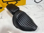 Oem 06-17 Harley Softail Fat Boy Standard Cross Bones Passenger Pillion Seat. Fixed Price $249.95.