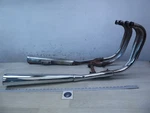For 1982 Kawasaki KZ750 Ltd K883 Chrome Exhaust Headers Mufflers Pipes Assembly. Fixed Price $182.99.