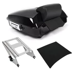 Razor Trunk Pack Two Up Rack Backrest For Harley Tour Street Road Glide 2014-26. Fixed Price $188.24.