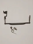 1984 Honda VF700S Sabre Seat Lock Bar / Pivot Assembly 77150-MB0-000. Fixed Price $6.99.