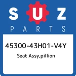 45300-43H01-V4Y Suzuki Seat Assy,pillion 4530043H01V4Y, New Genuine Oem Part. Fixed Price $280.67.
