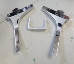 Suzuki V1400 Intruder Pillion Handle Set 46211-38B01 / 46212-38B11 46213-38B11. Fixed Price $69.97.