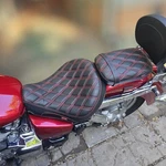 2004-2025 Red Diamond Thicker Front Rear Seat For Honda Shadow Aero VT750C. Fixed Price $179.99.