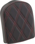 Drag Specialties Double Diamond Pad For Square Sissy Bars Short Black/red. Fixed Price $108.95.