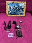 Harley 2014-22 Sportster Mid Control Foot Peg Set Mount Bracket Shifter Up. Fixed Price $360.00.