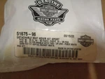 Nos Harley Davidson Detachable Seat Hardware Kit Support 51675-96. Fixed Price $20.00.
