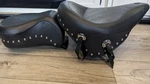 Mustang 75506 Solo Seat ,+ Rear 1984-99 Harley Softail Heritage, Nob.. Fixed Price $245.00.