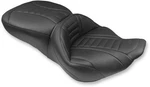 Mustang Deluxe Super Touring Seat With Backrest Receiver #76738 Harley Davidson. Fixed Price $750.00.