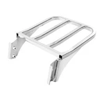 Motorcycle Chrome Sissy Bar Backrest Luggage Rack Rear Carrier For Harley Dyna. Fixed Price $33.80.