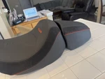 Harley Oem (2024 Up) Cvo Roadglide Touring/bagger Seat Orange Stitch Piece. Fixed Price $325.00.