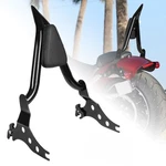 One-piece Sissy Bar Passenger Backrest W/ Pad Fits For Harley Fat Boy Breakout. Fixed Price $113.39.