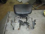 1997 - 2008 Genuine Harley Davidson Touring Quick Detach Backrest Flhr Fltr. Fixed Price $69.90.