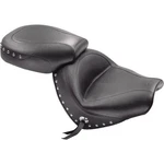 Mustang 76190 Wide Touring Two-piece Seat, Studded. Fixed Price $740.00.