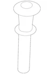 Genuine Audi Headrest Guide 8T0-881-920-C. Fixed Price $14.73.