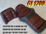 Honda Seat Cover Goldwing 1984-86 Aspencade Interstate GL1200I 624B Set. Fixed Price $129.95.
