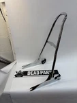 Harley Oem Chrome 1-PIECE 52300044A Dyna Fxdl 06-17 Detachable Backrest. Fixed Price $96.60.