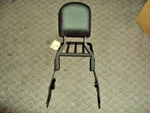 2006 Harley Davidson Sportster 1200 Quick Release Backrest W Luggage Rack #919. Fixed Price $99.00.