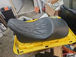 Drag Specialties Flame Low Solo Seat 08-24 Harley Touring 0801-0598. Fixed Price $299.99.